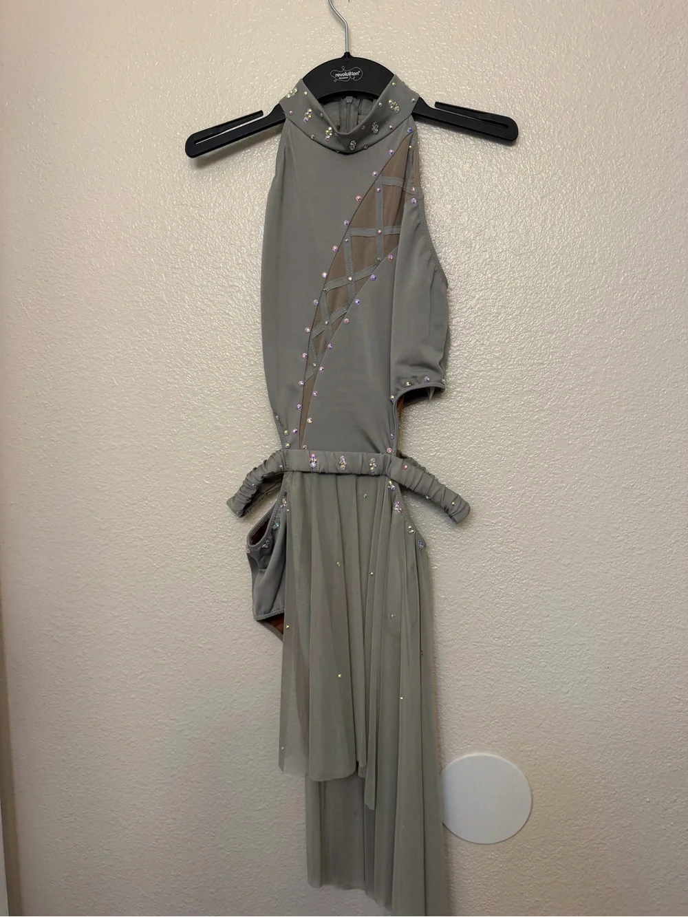 Revolution Tenth House dance costume gray MOONS OF JUPITER TH23140 LA adult